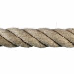 36mm Natural Flax Hemp Rope (Sold By Metre)