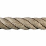 36mm Natural Flax Hemp Rope (Sold by Metre)