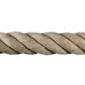 36mm Natural Flax Hemp Rope (Sold By Metre)