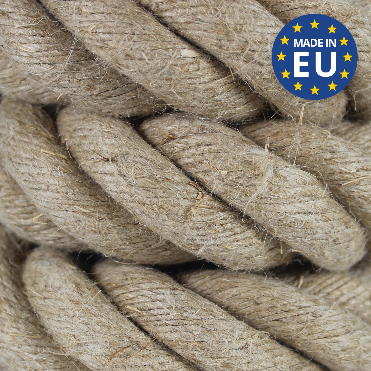 Natural Hemp Rope - 2mm to 36mm Sizes