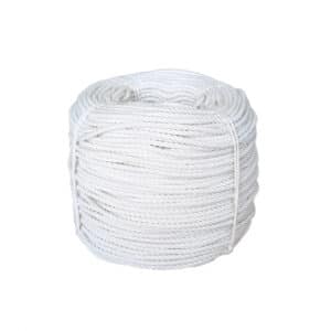 6mm White Cotton Rope (220m Coil)