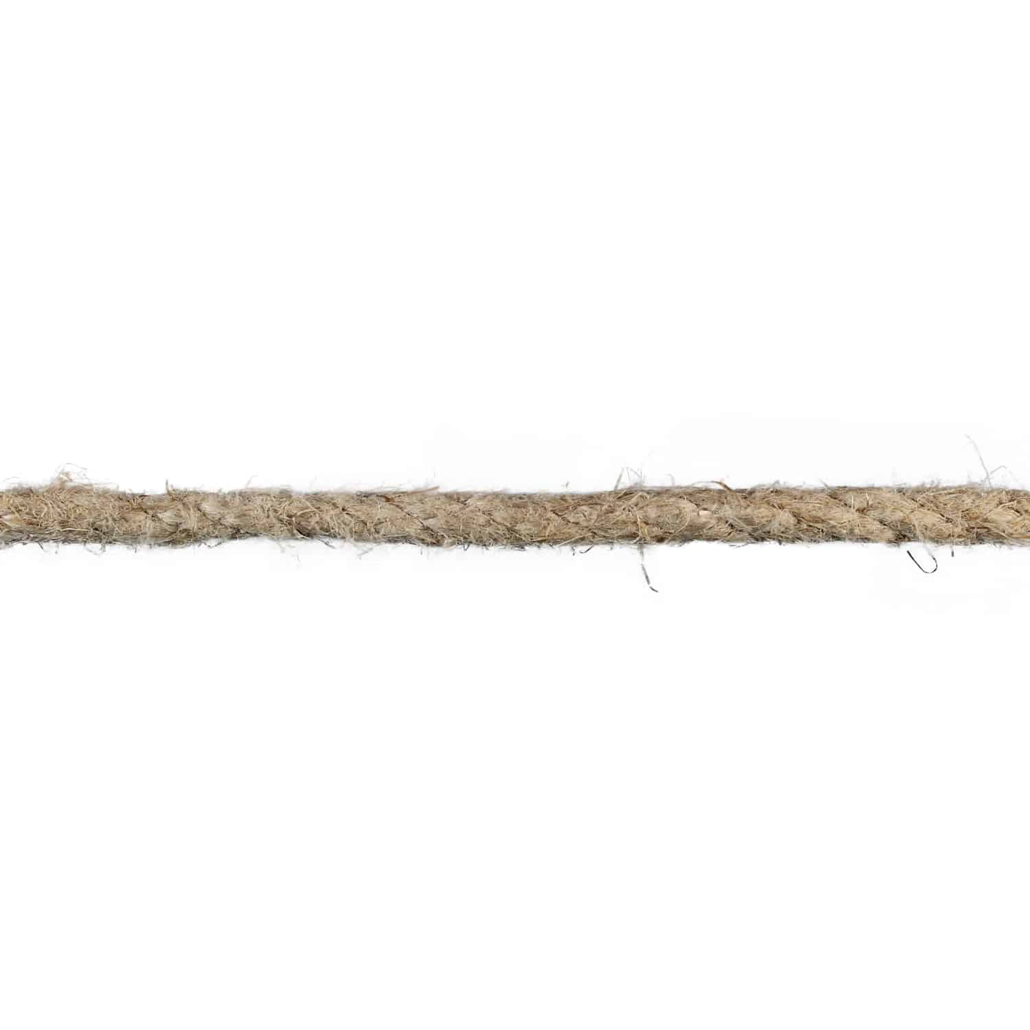 6mm Natural Flax Hemp Rope (Sold by Metre)