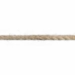 8mm Natural Flax Hemp Rope (Sold By Metre)