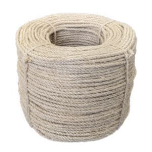 6mm Natural Flax Hemp Rope (220m Coil)