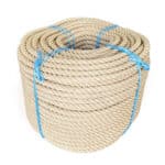 20mm Natural Flax Hemp Rope (220m Coil)