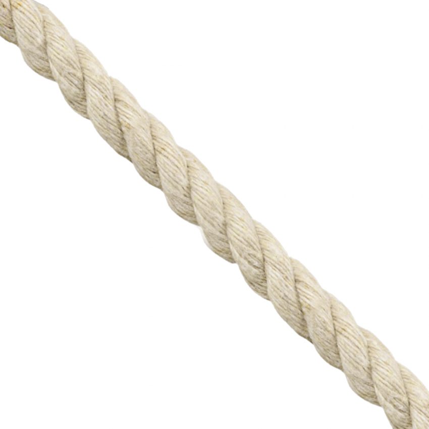 12mm White Cotton Rope (Sold by Meter) Buy Rope