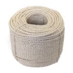 8mm Natural Flax Hemp Rope (220m Coil)