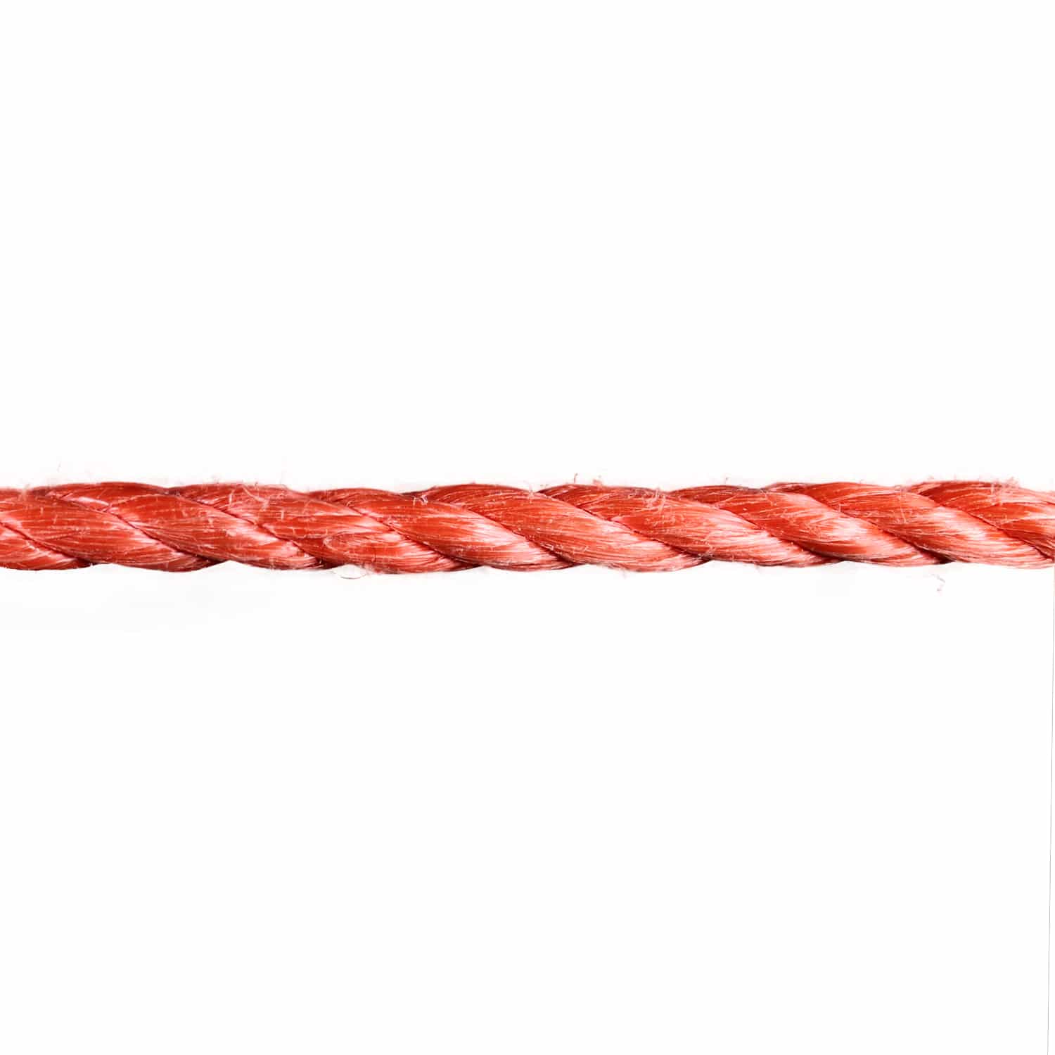 10mm Orange Polypropylene Rope (Sold by Metre)