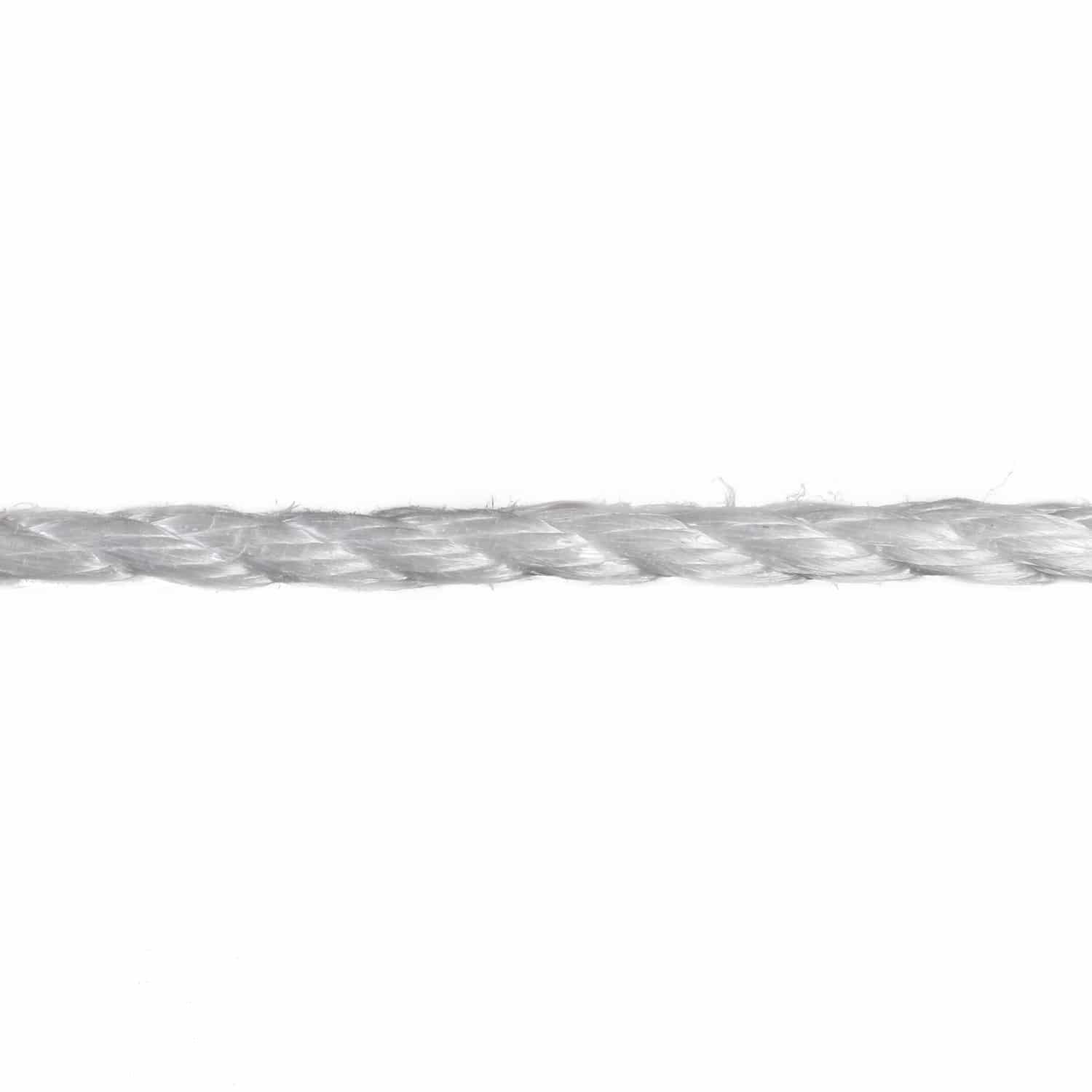 10mm White Polypropylene Rope (Sold by Metre)