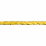10mm Yellow Polypropylene Rope (Sold By Metre)