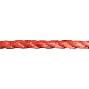 12mm Orange Polypropylene Rope (Sold By Metre)