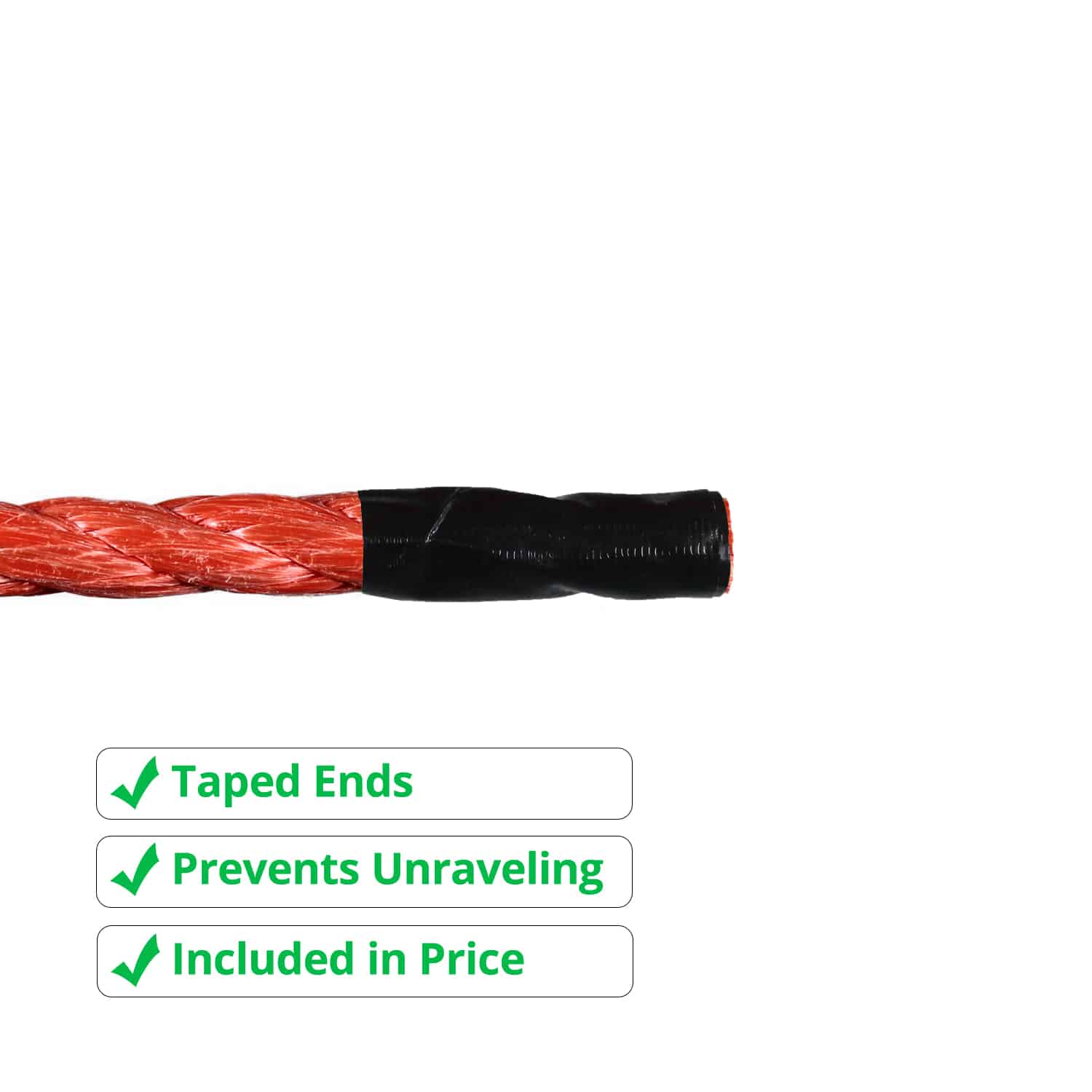 12mm Orange Polypropylene Rope (220m Coil)