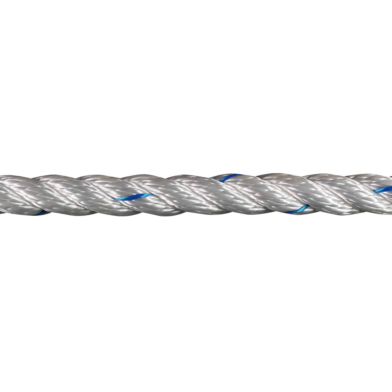 12mm White Polyester Rope (Sold by Metre)
