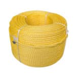 8mm Yellow Polypropylene Rope (220m Coil)