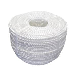 8mm White Polypropylene Rope (220m Coil)