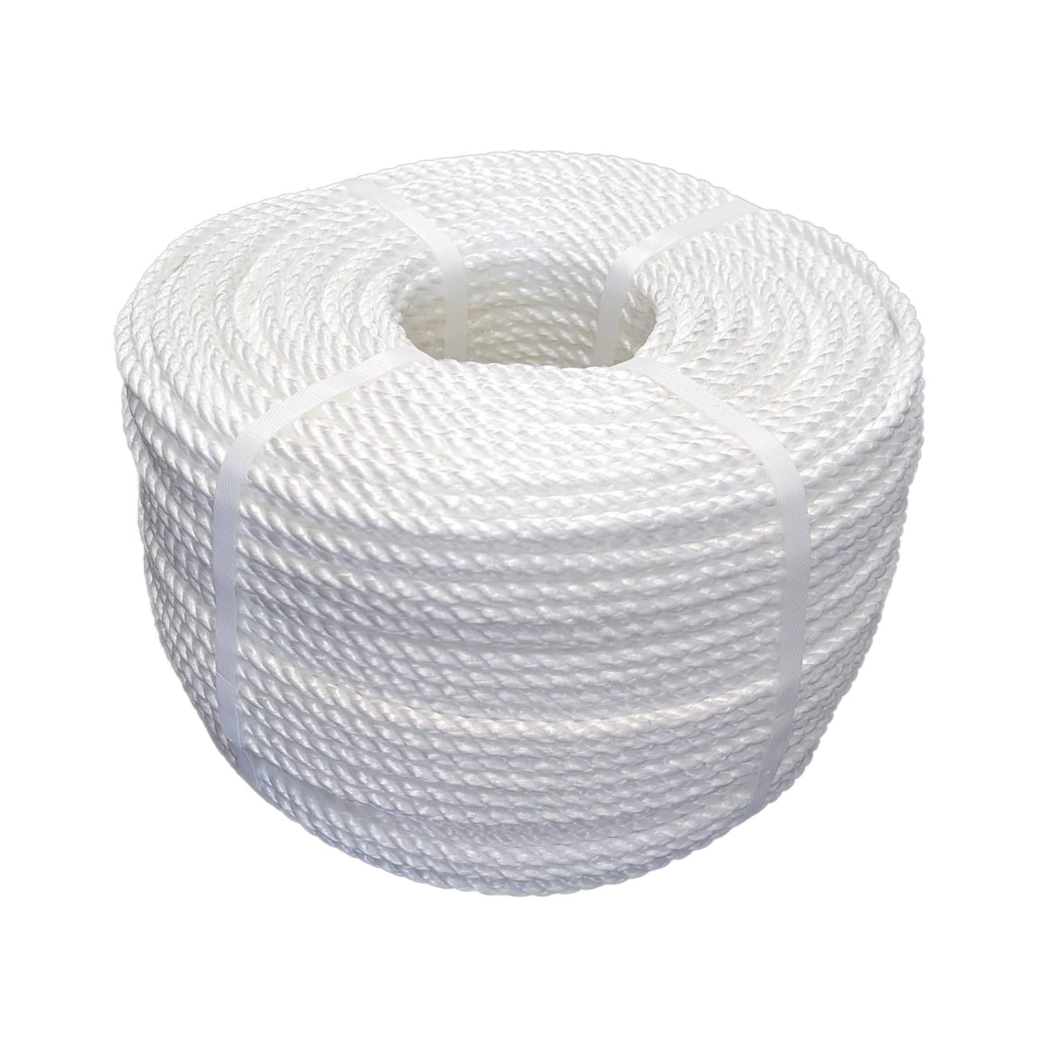 8mm White Polypropylene Rope (220m Coil)