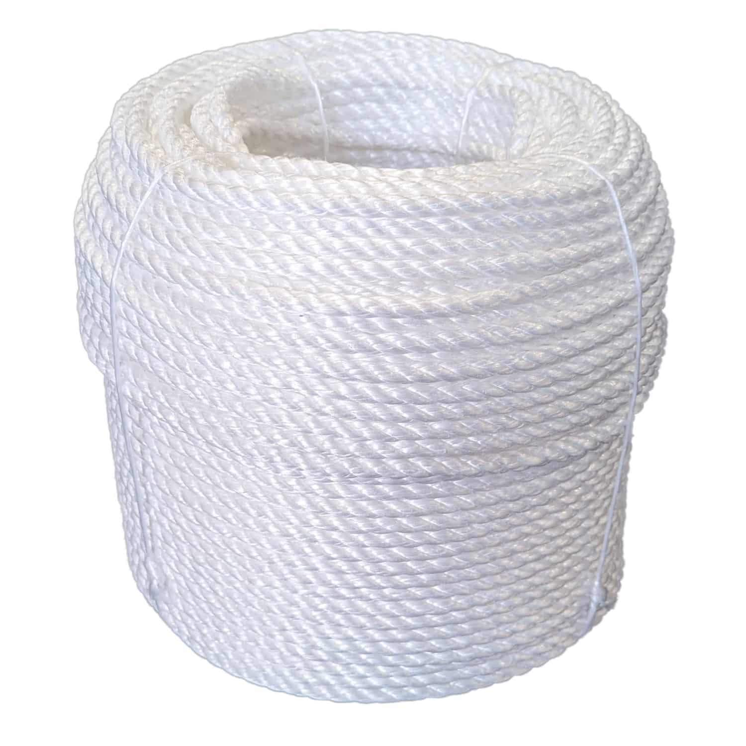 10mm White Polypropylene Rope (220m Coil)