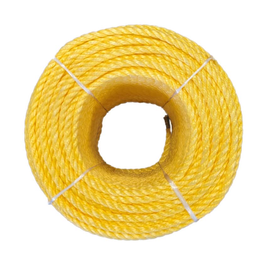 Polypropylene-Rope-Yellow-10mm