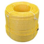 10mm Yellow Polypropylene Rope (220m Coil)