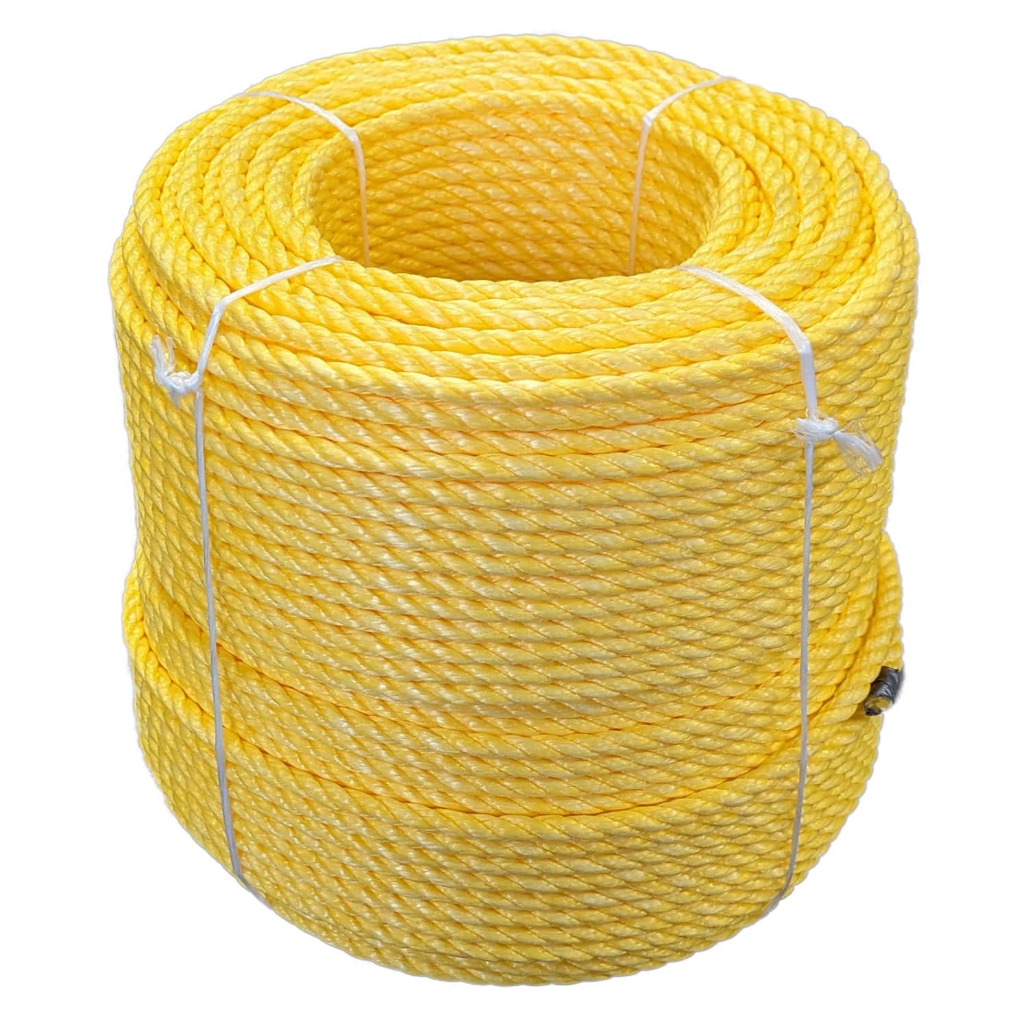 10mm Yellow Polypropylene Rope (220m Coil)