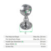 24mm-chrome-centre-bracket