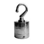 36mm Chrome Rope Hook End with Cross Screw