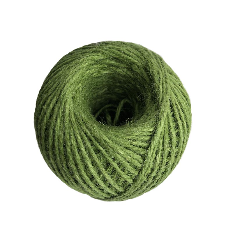 Green Jute String, Dark Green String