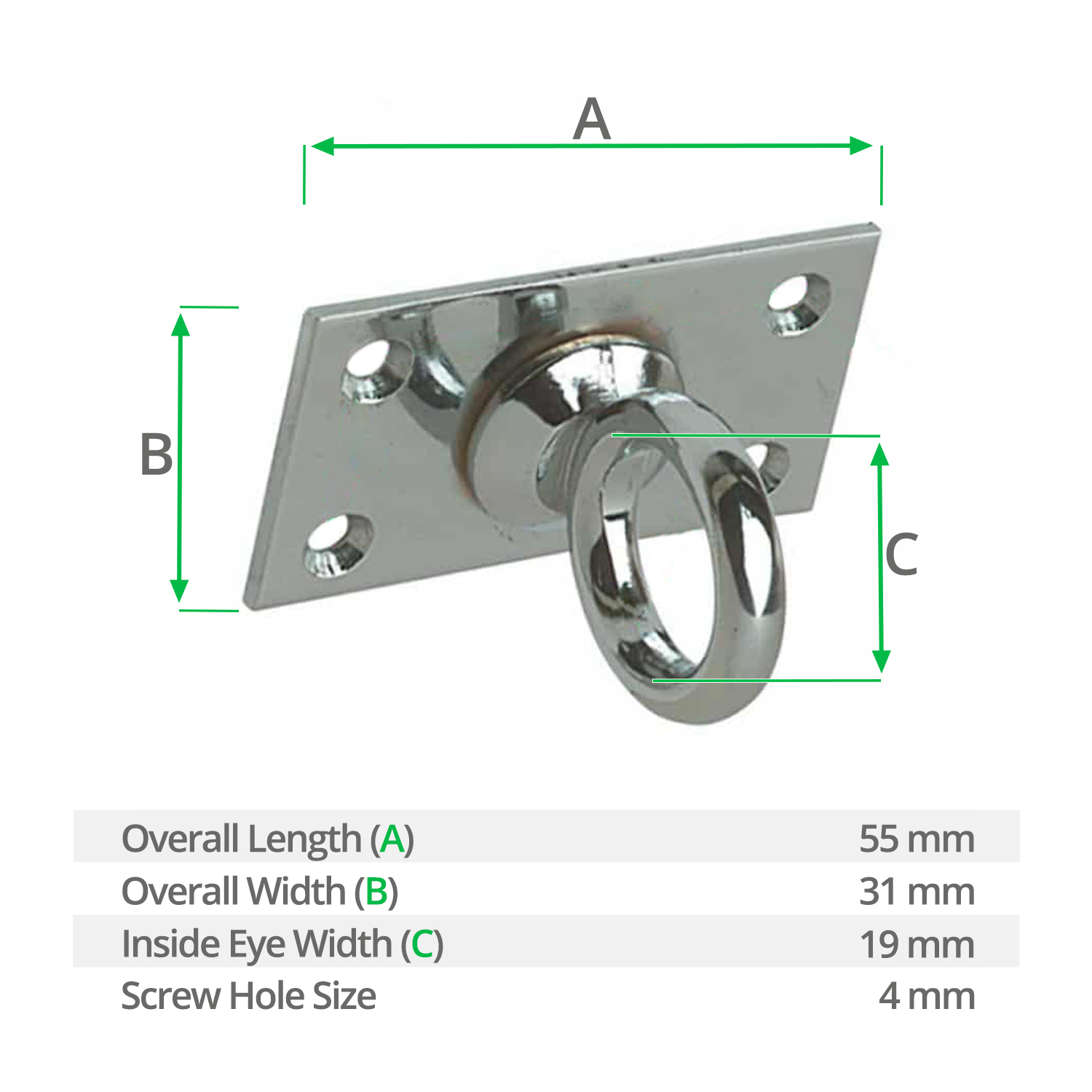 chrome-rope-plate