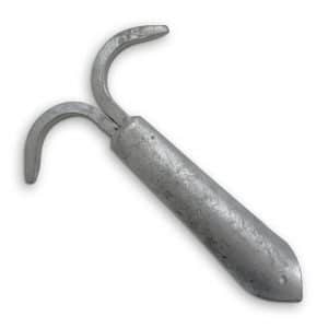 9″ (230mm) Galvanised Double Boat Hook End