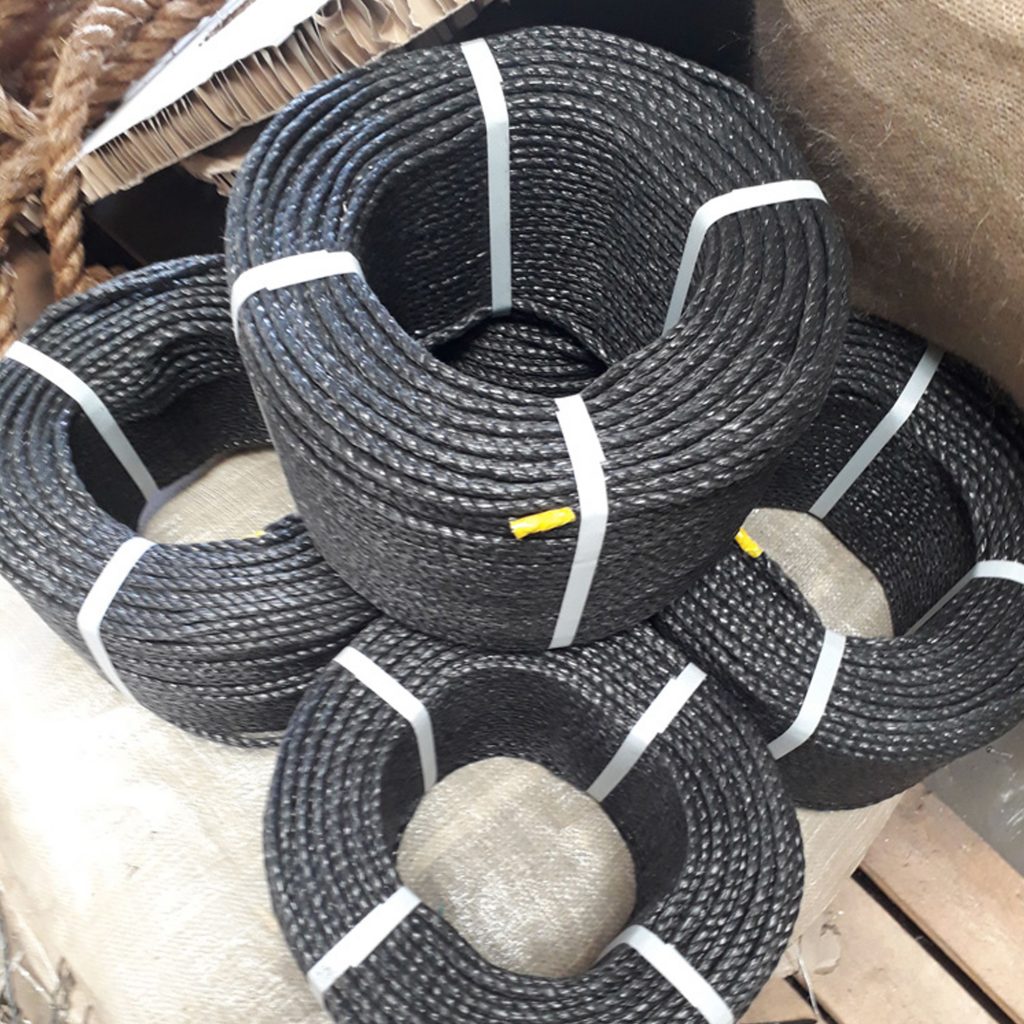 Black Polypropylene Rope