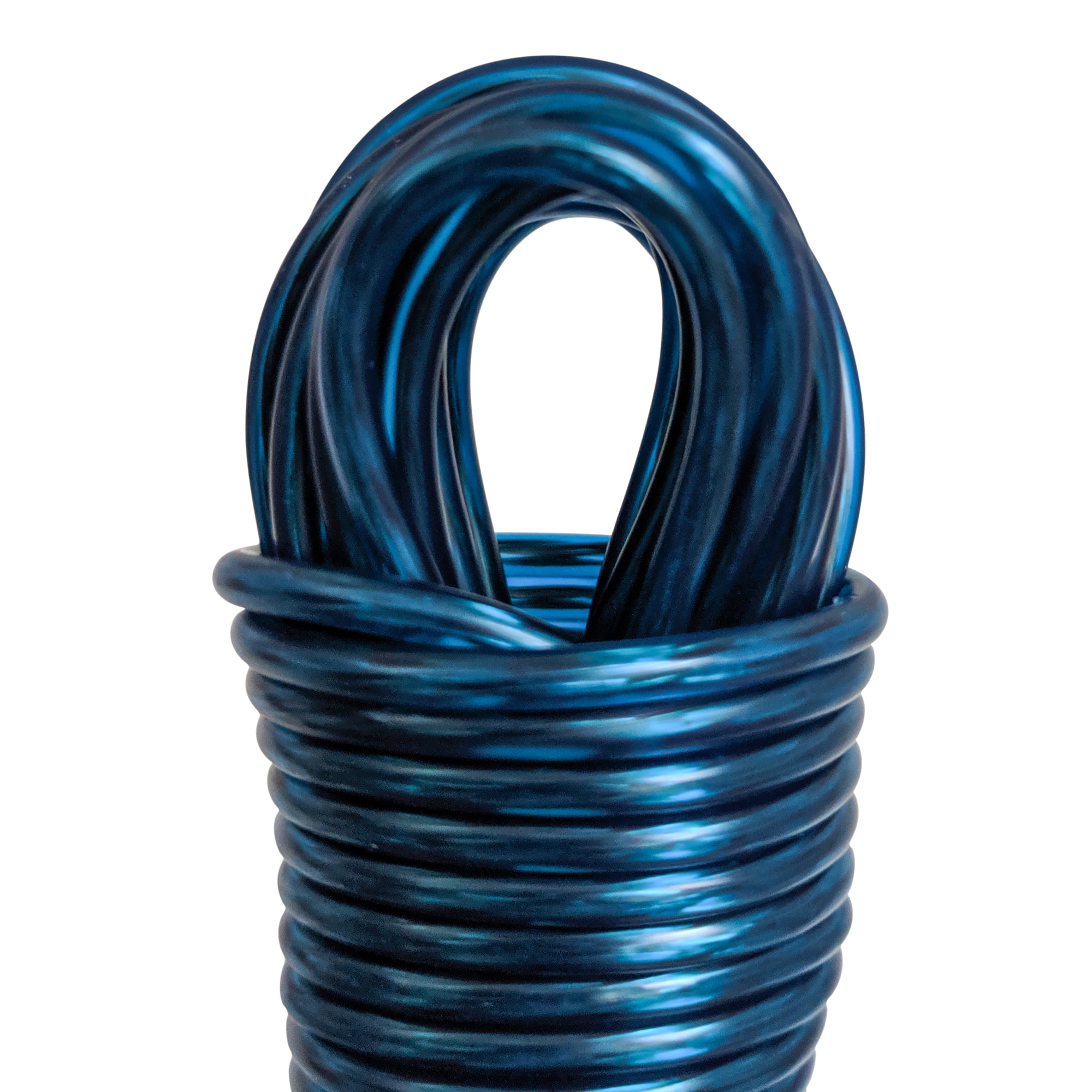 Blue PVC Coated Wire Washing Line (15m Long)