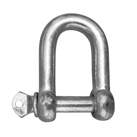 Electro Galvanised Dee Shackle with Screw Pin