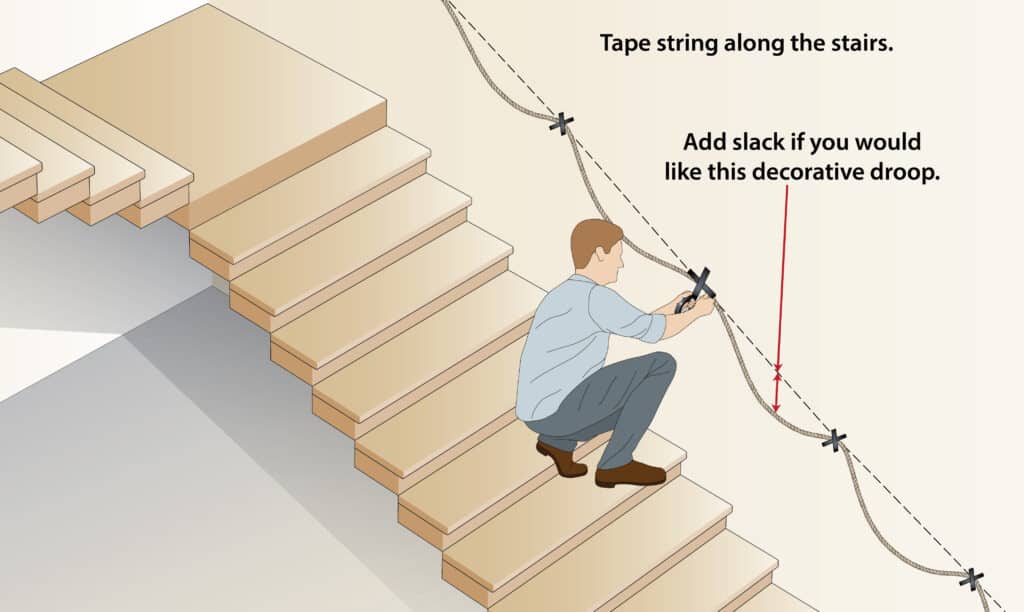 how-to-measure-stair-rope-handrail