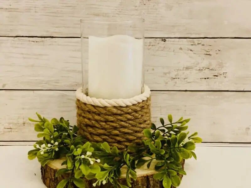 rope-candle-holder