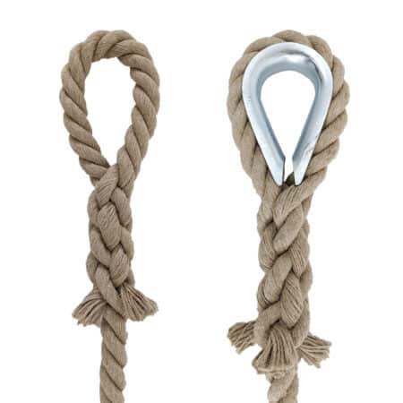 Natural Hemp Rope Splice