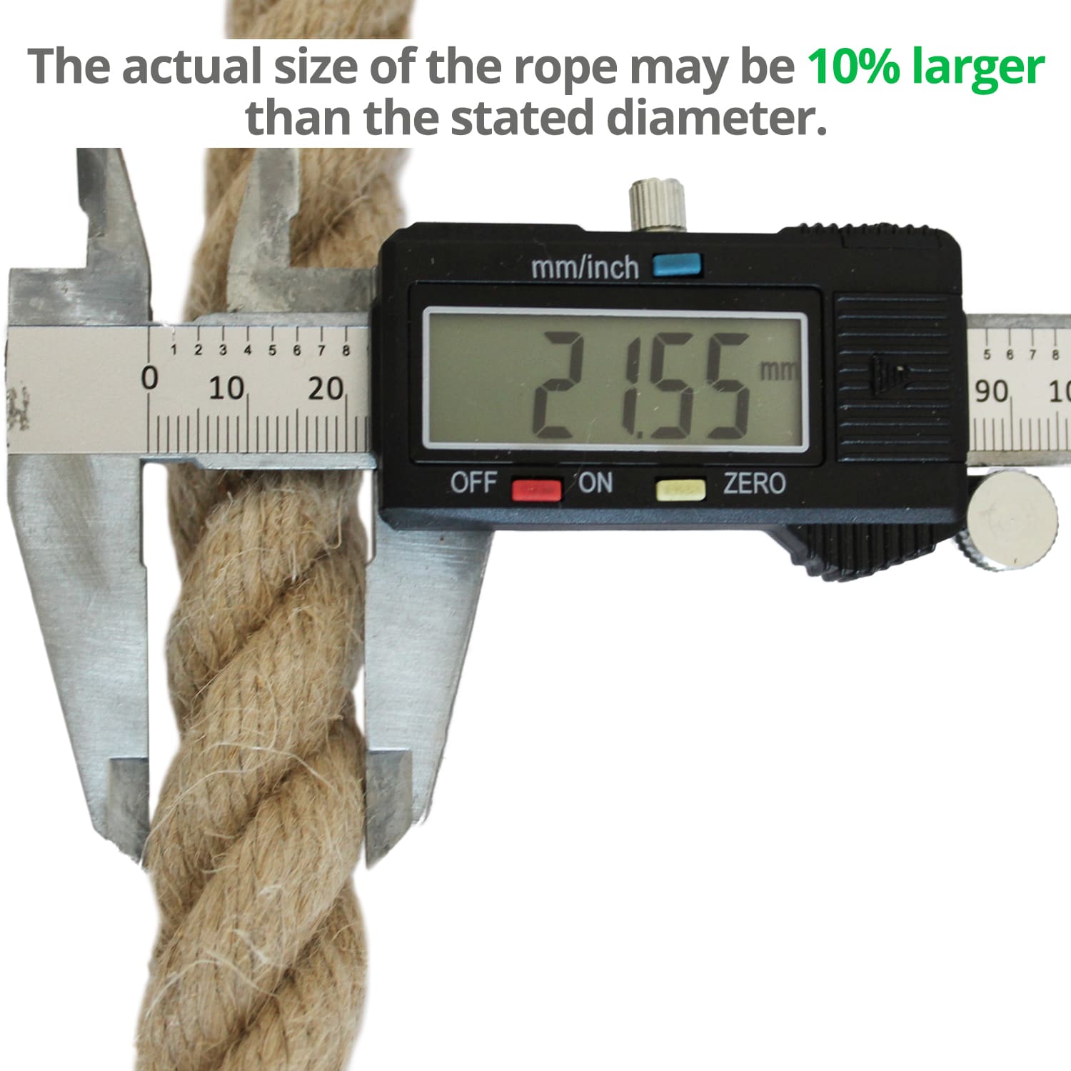 HR20: Hemp Rope 20mm