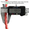 Orange-PolyPropylene-10mm-caliper