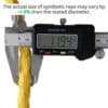 Yellow-PolyPropylene-12mm-caliper