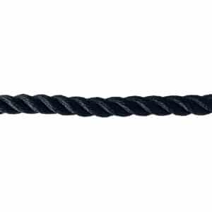 14mm Black Polyester Rope (Sold By Metre)