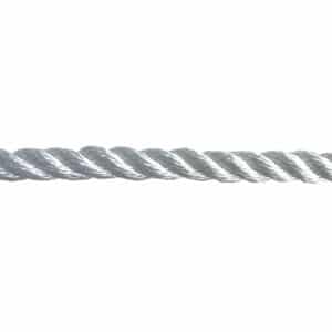 14mm White Polyester Rope (Sold By Metre)