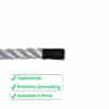 14mm-white-polyester-end