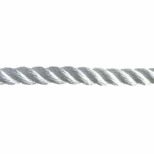 16mm White Polyester Rope (Sold By Metre)
