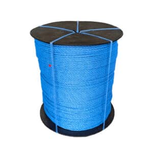 8mm Blue Polypropylene Rope (1000m Reel)