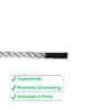 8mm-white-polyester-end