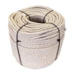 14mm Natural Flax Hemp Rope (220m Coil)