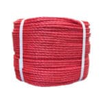 6mm Red Polypropylene Rope (220m Coil)