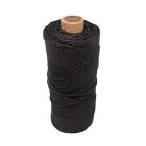 10N (3.6mm) Black Nylon Cord (132m)